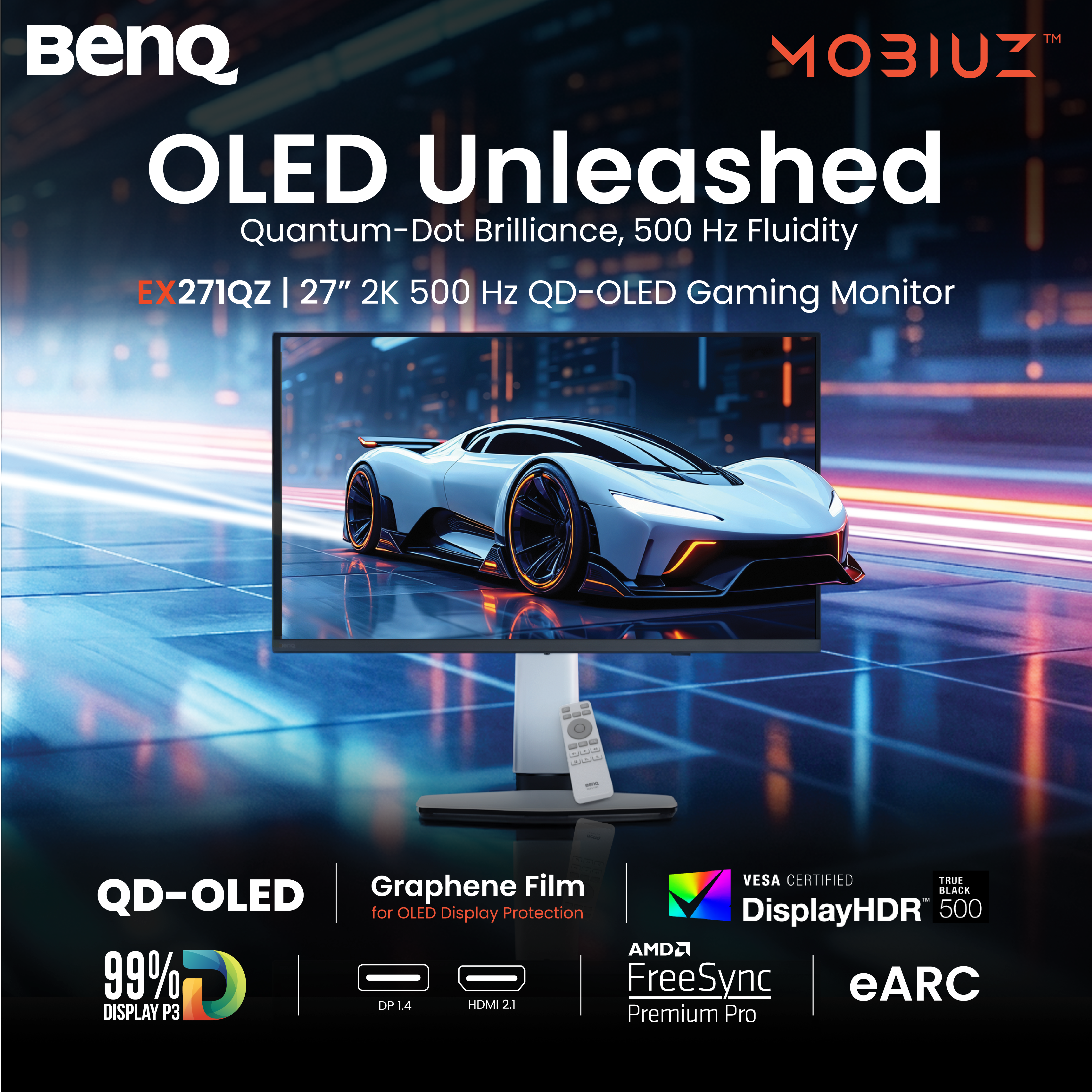 BenQ Launches MOBIUZ EX271QZ in India &ndash;27